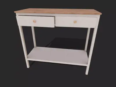 Console Table Low-poly 3D model buy