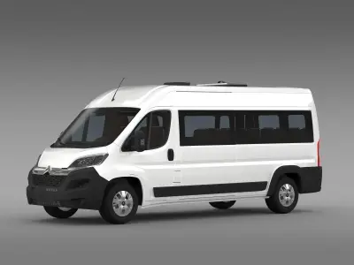 Citroen Jumper Combi L3H2 2017 3D model