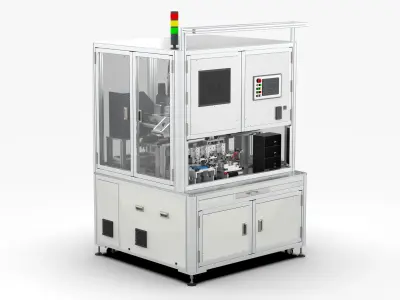 Multi-axis Automatic Locking Screw Machine 3D model