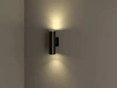 Minimalist Wall Lights- lamp Free 3D model