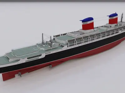 SS United States 3D model