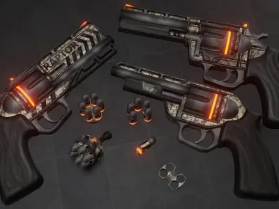 Sci-fi revolver collection pack 