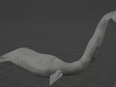 loch ness monster cryptid 3D model