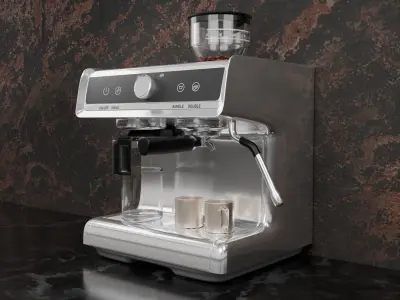 Barsetto Commercial Coffee Maker Machine 3D model