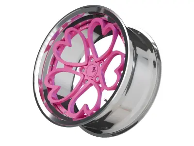 SevenK Moni wheel disc Low-poly 3D model