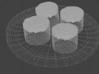 Set of Sushi 3D model