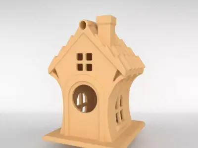 BirdHouse 3D print model