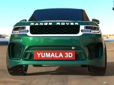Range Rover 2018 Free 3D model
