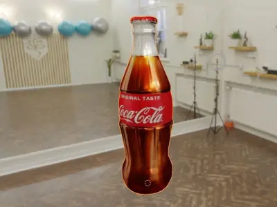Coca -Cola 3D model Low-poly 3D model