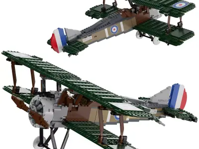 Lego - 10226 Sopwith Camel 3D model