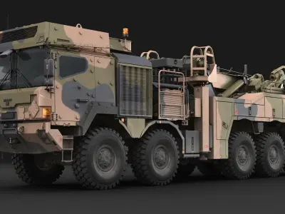 MAN HX45M Armor 3D model