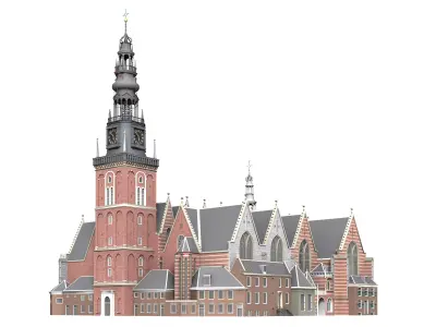 Oude Kerk 3D model