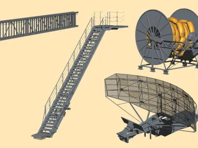 NAVY Equipment Set part1 3D model