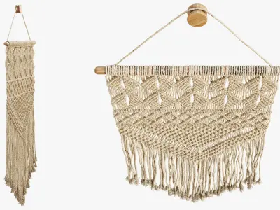 Joybird Taya Wall Hanging 3D model
