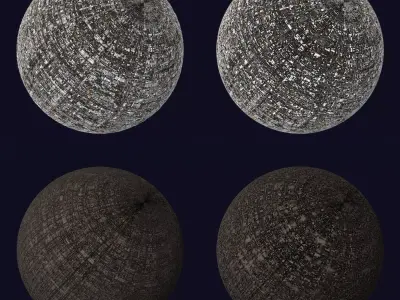 Scifi Artificial Moon Shader 010 Texture