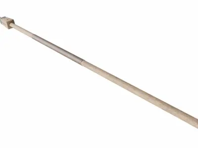 Pilum 02 Low-poly 3D model