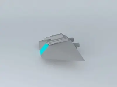 shooter jet Free 3D model