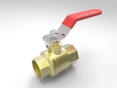 Ball Valve 3D model