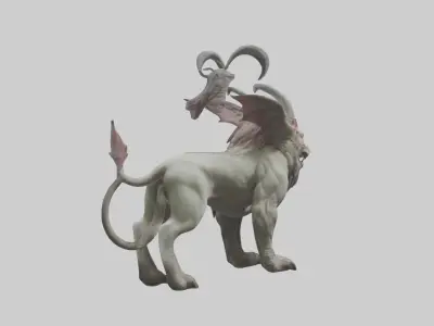 Chimera Hybrid model 3D model