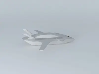 ARGO AIRCRAFTS VAD110 Intruder in flight 3D model