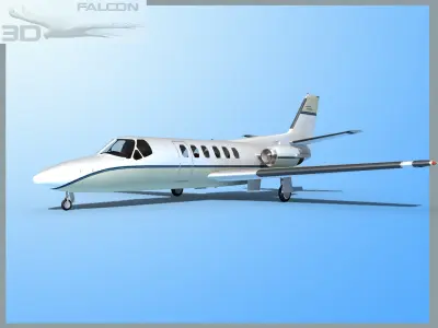 Falcon3D Citation V C560 F04 3D model
