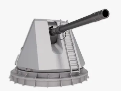 Otobreda 127-64 LW 3D model