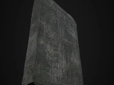 STONE LOW POLY GAME ASSET Low-poly 3D model