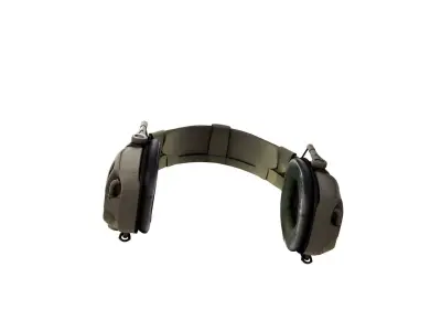 Tactical Headset 3D model