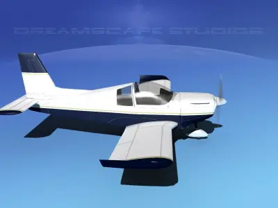 Zlin Z 242 V12 3D model