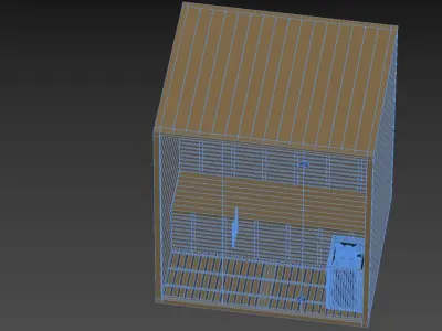 FINNISH OUTDOOR SAUNA 3D model