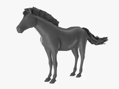 Horse Free 3D model