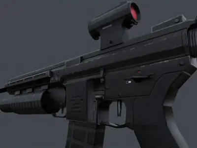 R-20 Rahe Low-poly 3D model