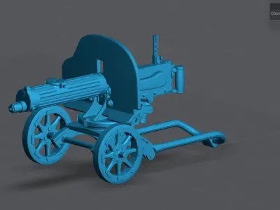 Maxim MG scale model 3D print model