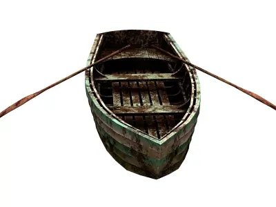 Boat Skiff 3D model