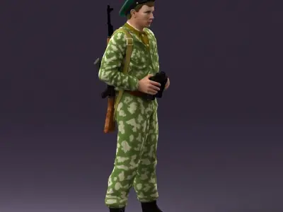 soviet scout 1107 3D model
