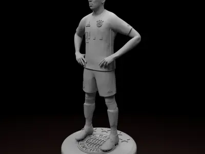  Ribery Bayern Munich Football Player STL files 3D print model 3D print model purchase