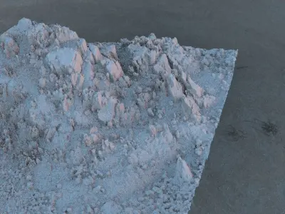 Spain Rock Formation 2 3D model