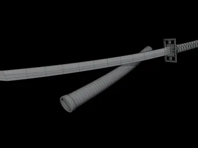 Senbonzakura Sword Model Free 3D model