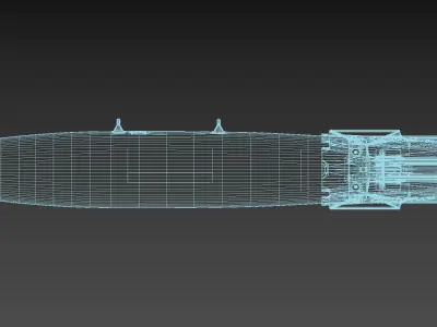 MK-82 SNAKEYE 3D model