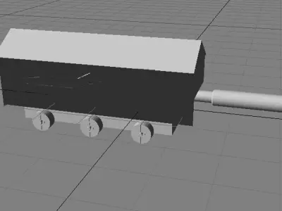 Medieval War Machine - Ram 3D model