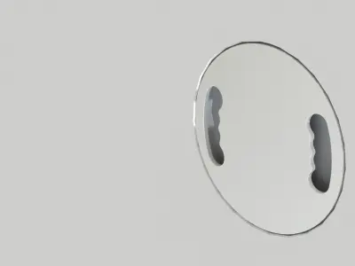 Weathertight Pantograph Hinged Door 3D model