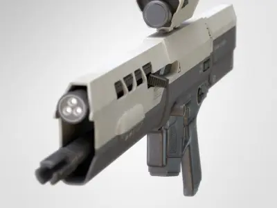 Oblivion Rifle 3D model