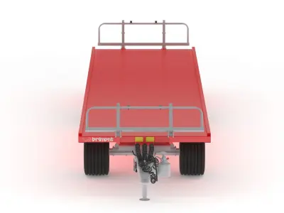 Brimont PBB12D Tray Trailer 3D model