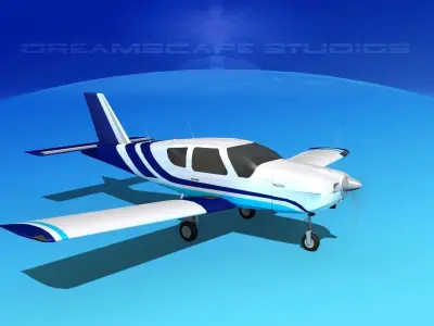 Socata TB-20 Trinidad V07 3D model
