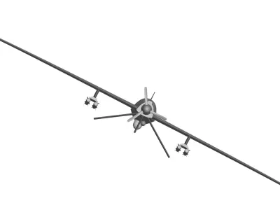 MQ-1 Predator 3D model