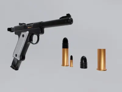 Ruger Mark lV 3D model