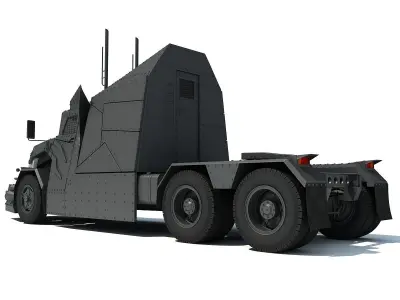 Concept Truck Black 3D model