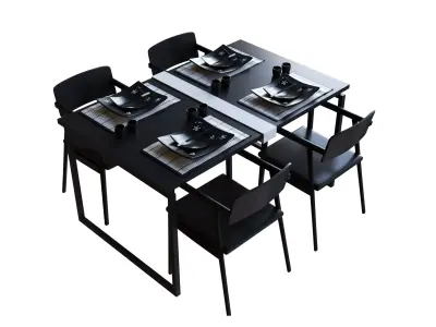 Dining Table desgin Free 3D model