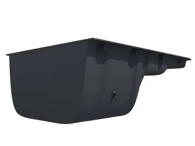 Black Oil Sump Pan 3D model 55 3D model