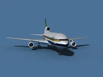 Lockheed L-1011-50 Aer Lingus 2 3D model